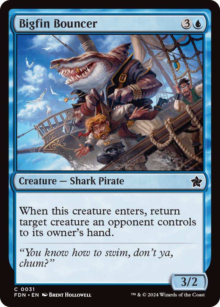 Bigfin Bouncer [31] [Foundations] [Non-Foil]