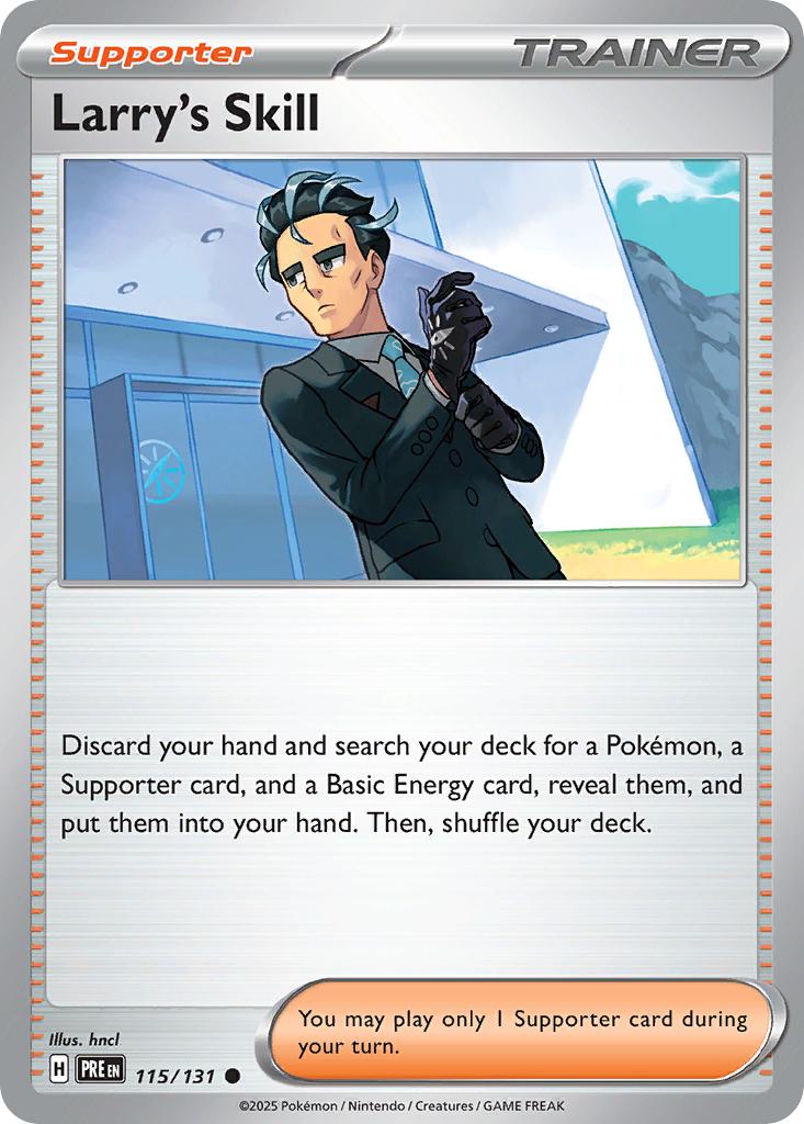 Larry's Skill - 115/131 - Common [sv085-115] [Non-Holo]