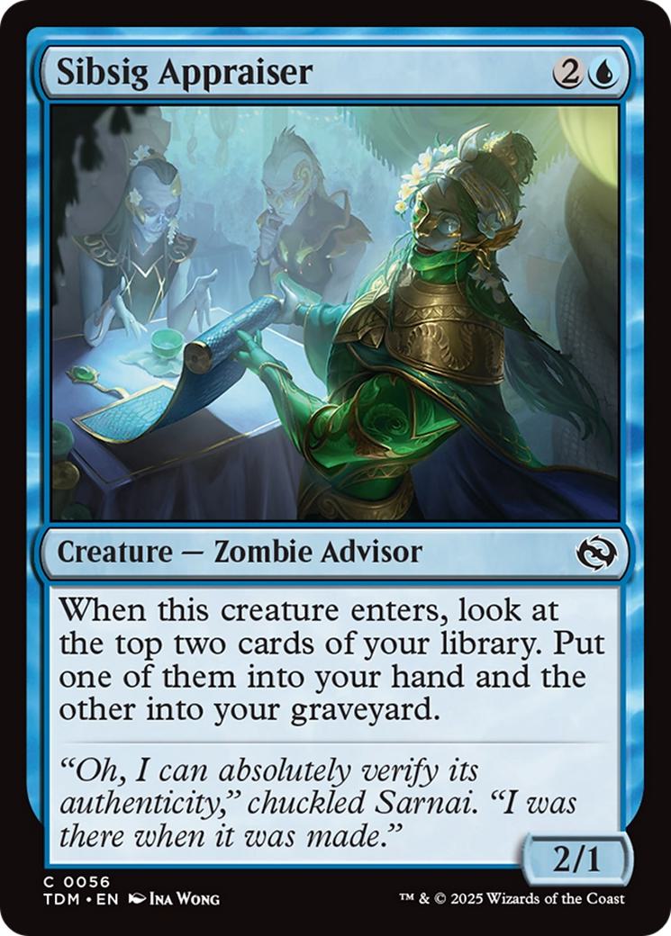Sibsig Appraiser [56] [Tarkir: Dragonstorm] [Non-Foil]