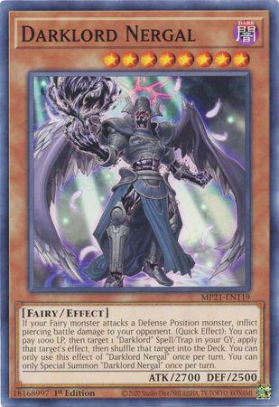 Darklord Nergal - MP21-EN119 - Common - 1st Edition