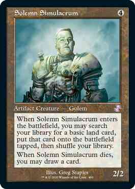 Solemn Simulacrum [400] [Time Spiral Remastered] [Non-Foil]