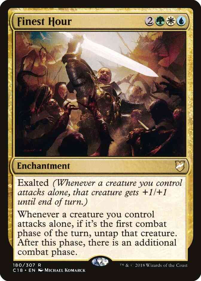 Finest Hour [180] [Commander 2018] [Non-Foil]