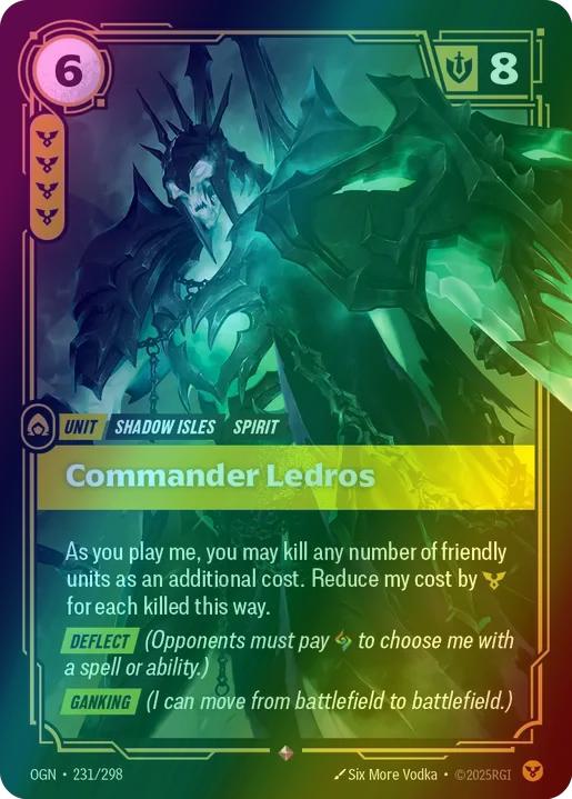 Commander Ledros - 231/298 [Origins] [Foil]