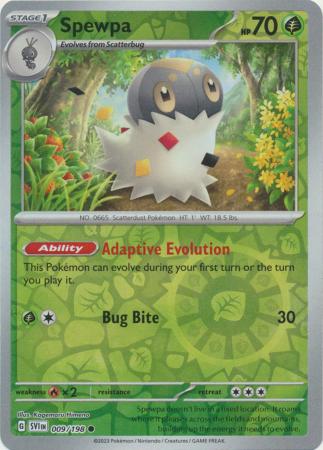 Spewpa - 009/198 - Common [sv01-009] [Reverse Holo]