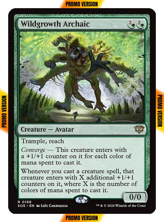 Wildgrowth Archaic [168p] [Promo Pack] [Secrets of Strixhaven Promos] [Non-Foil]