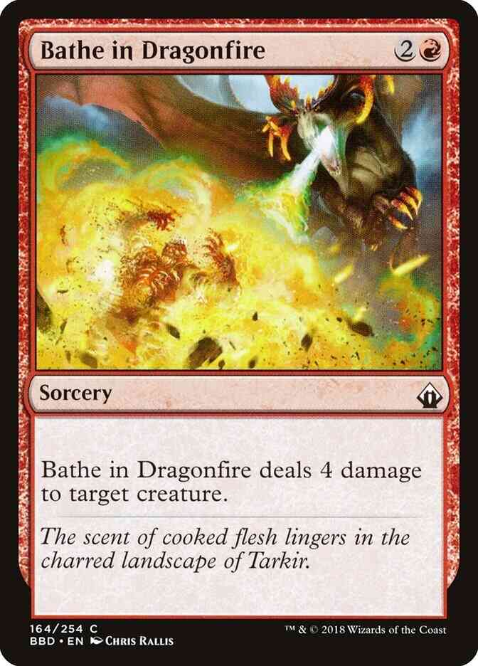 Bathe in Dragonfire [164] [Battlebond] [Non-Foil]