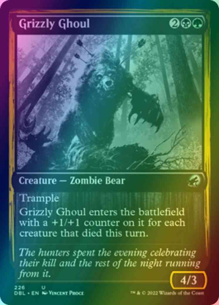 Grizzly Ghoul [226] [Innistrad: Double Feature] [Foil]