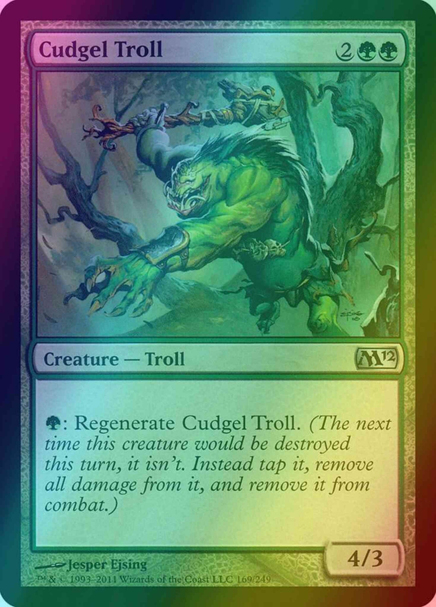 Cudgel Troll [169] [Magic 2012] [Foil]