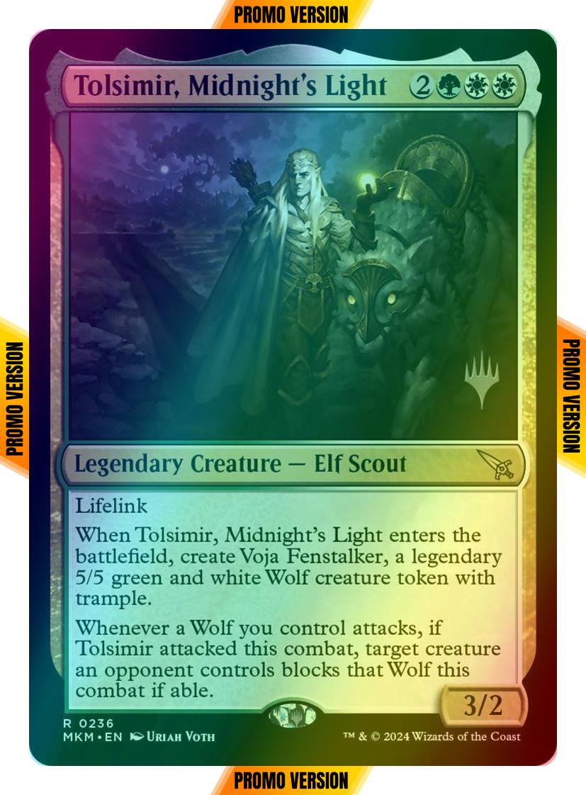 Tolsimir, Midnight's Light [236p] [Promo Pack] [Murders at Karlov Manor: Promos] [Foil]