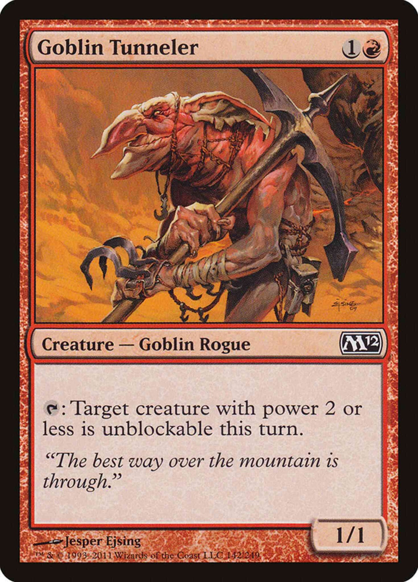 Goblin Tunneler [142] [Magic 2012] [Non-Foil]