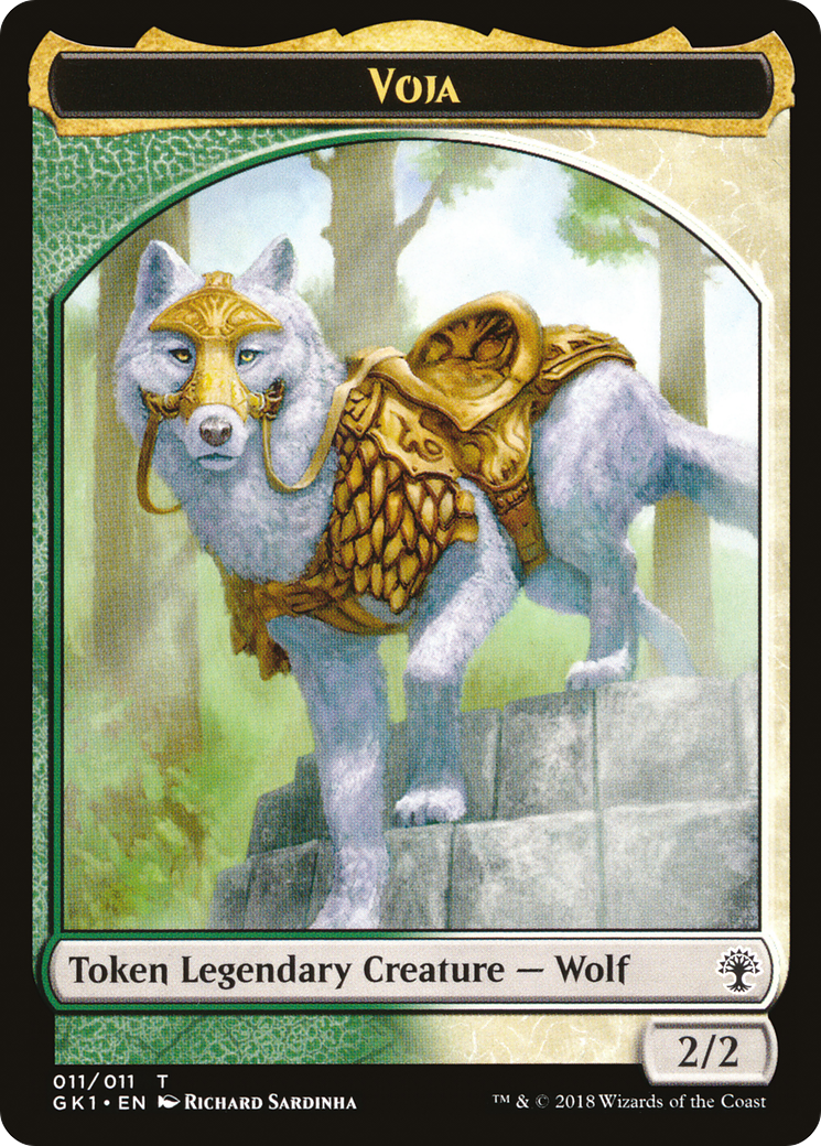 Saproling Token (08) // Voja Token (11) [11] [GRN Guild Kit Tokens] [Non-Foil]