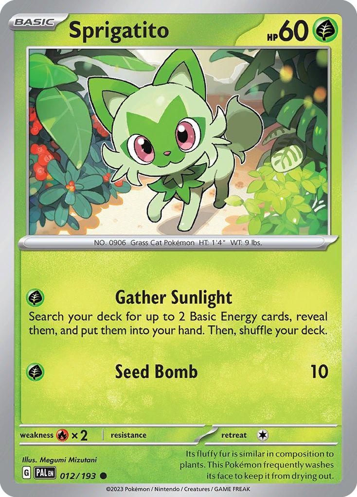 Sprigatito - 012/193 - Common [sv02-012] [Non-Holo]