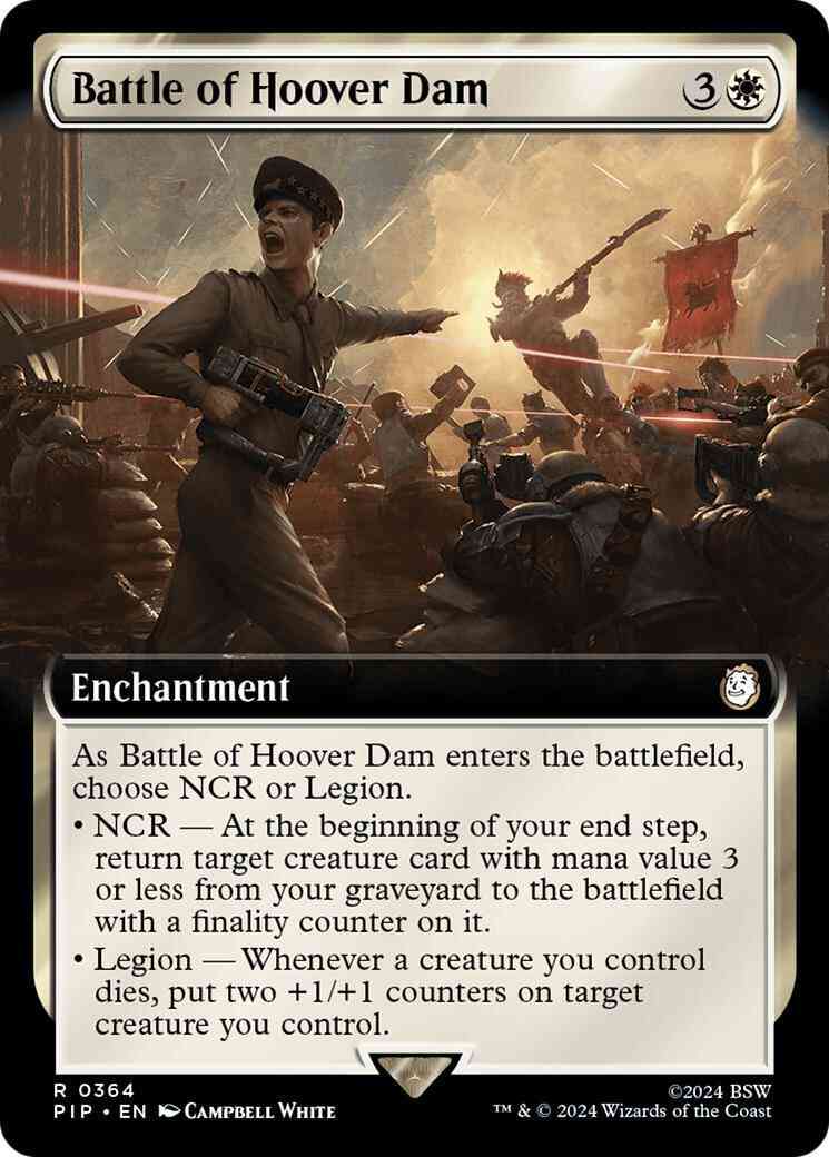 Battle of Hoover Dam [364] [Extended Art] [Fallout] [Non-Foil]