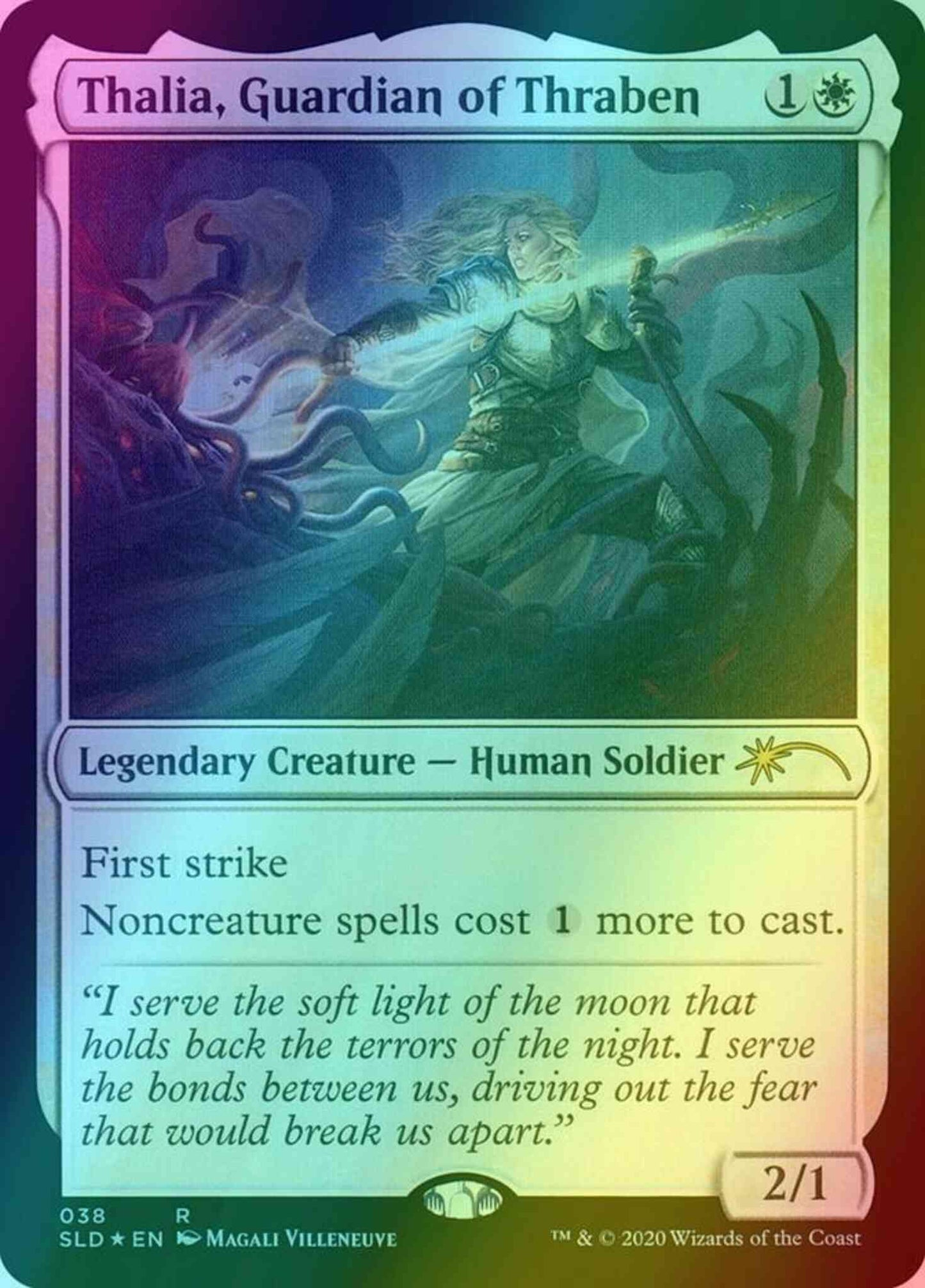Thalia, Guardian of Thraben [0038] [Beyond the Helvault] [Secret Lair Drop] [Foil]
