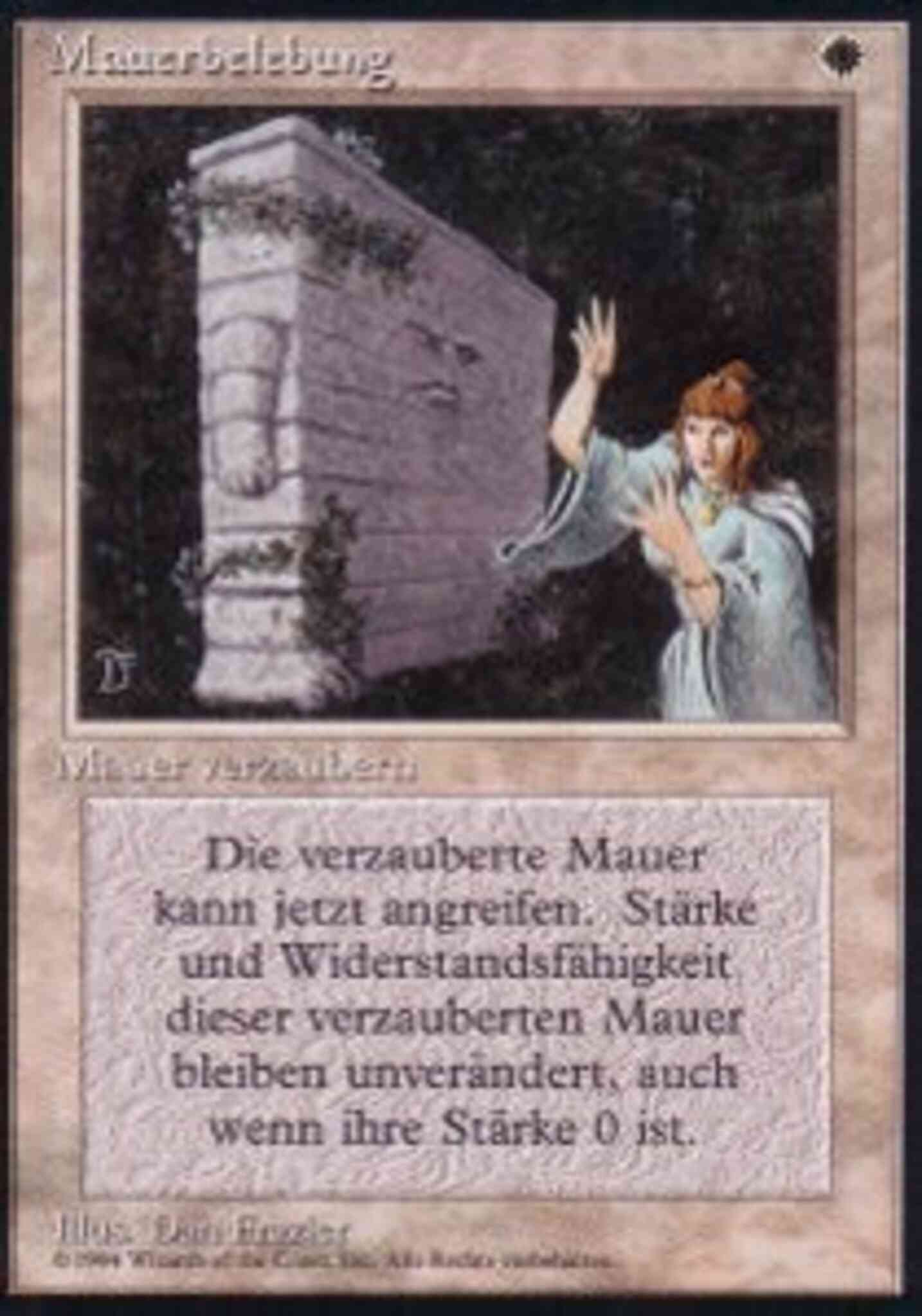 Animate Wall - German [1] [Foreign Black Border: German] [Non-Foil]