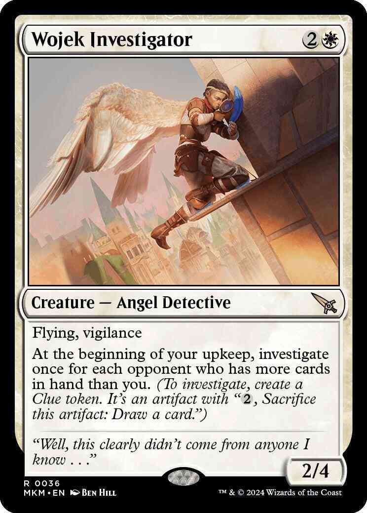Wojek Investigator [36] [Murders at Karlov Manor] [Non-Foil]