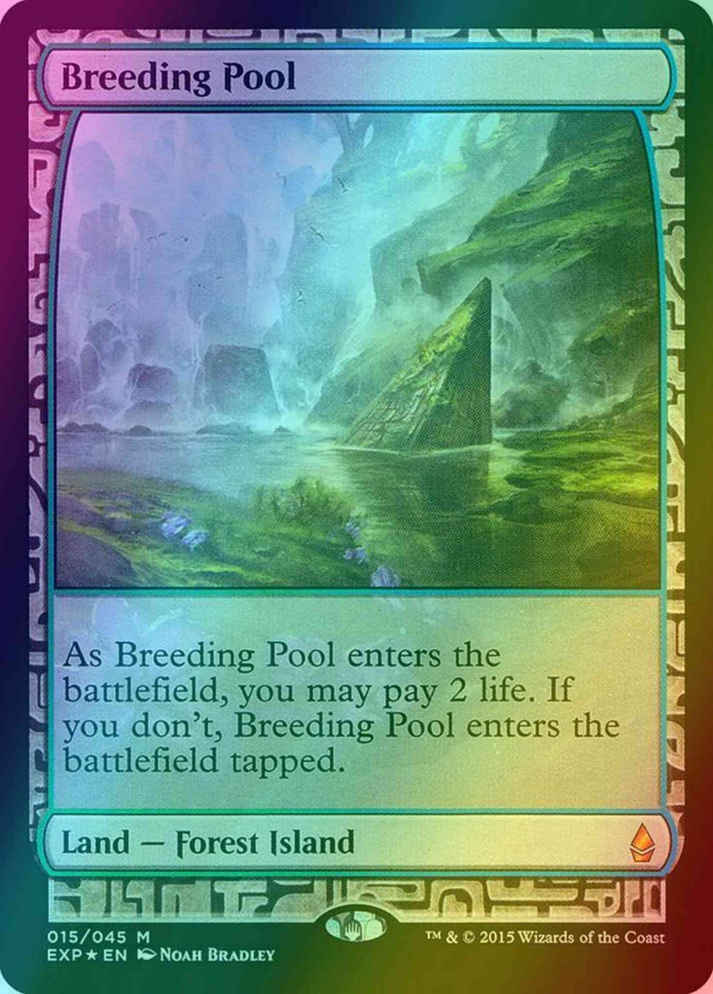 Breeding Pool [15] [Zendikar Expeditions] [Foil]