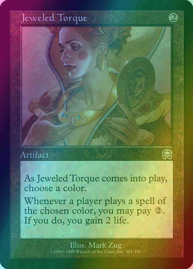 Jeweled Torque [301] [Mercadian Masques] [Foil]