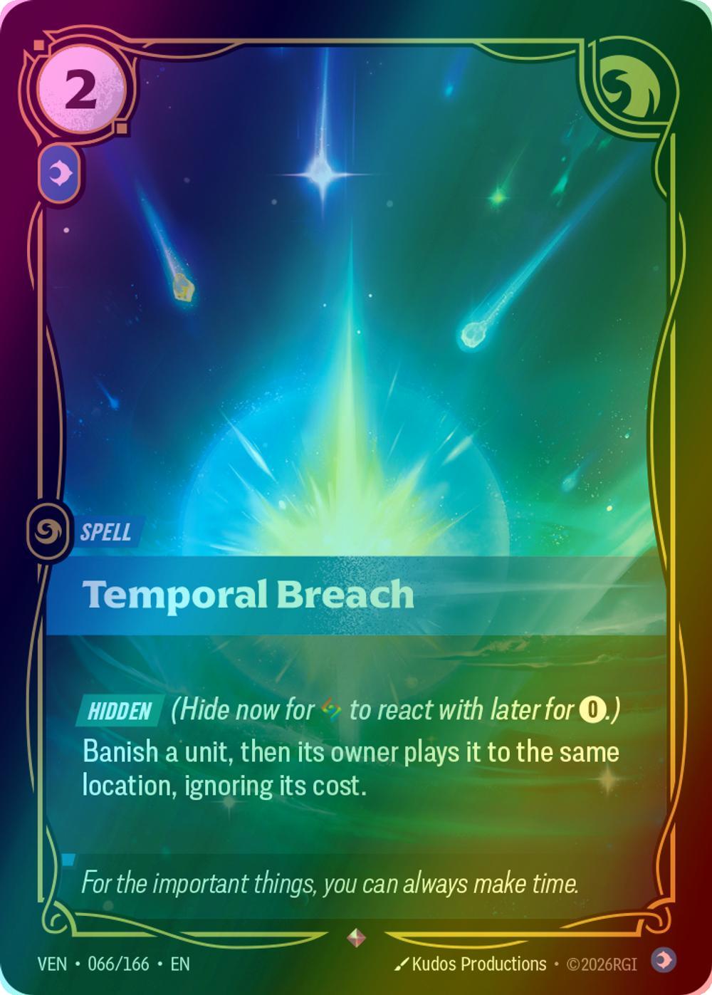 Temporal Breach - 066/166 [Vendetta] [Foil]