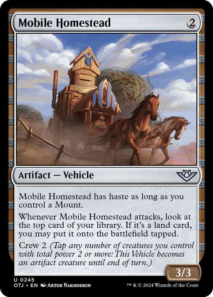 Mobile Homestead [245] [Outlaws of Thunder Junction] [Non-Foil]