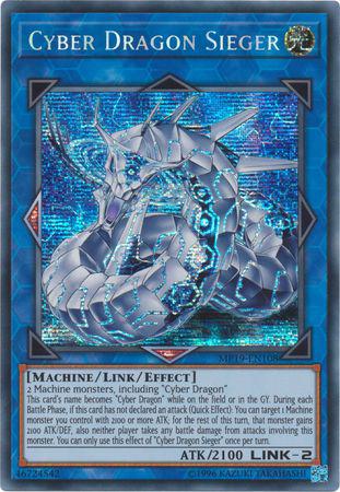 Cyber Dragon Sieger - MP19-EN108 - Prismatic Secret Rare - Unlimited