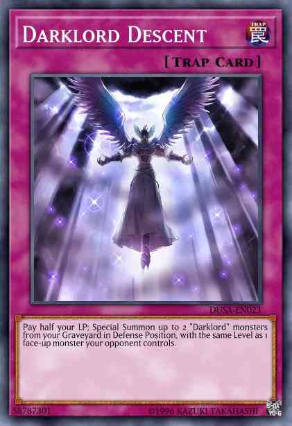 Darklord Descent - DUSA-EN023 - Ultra Rare - 1st Edition