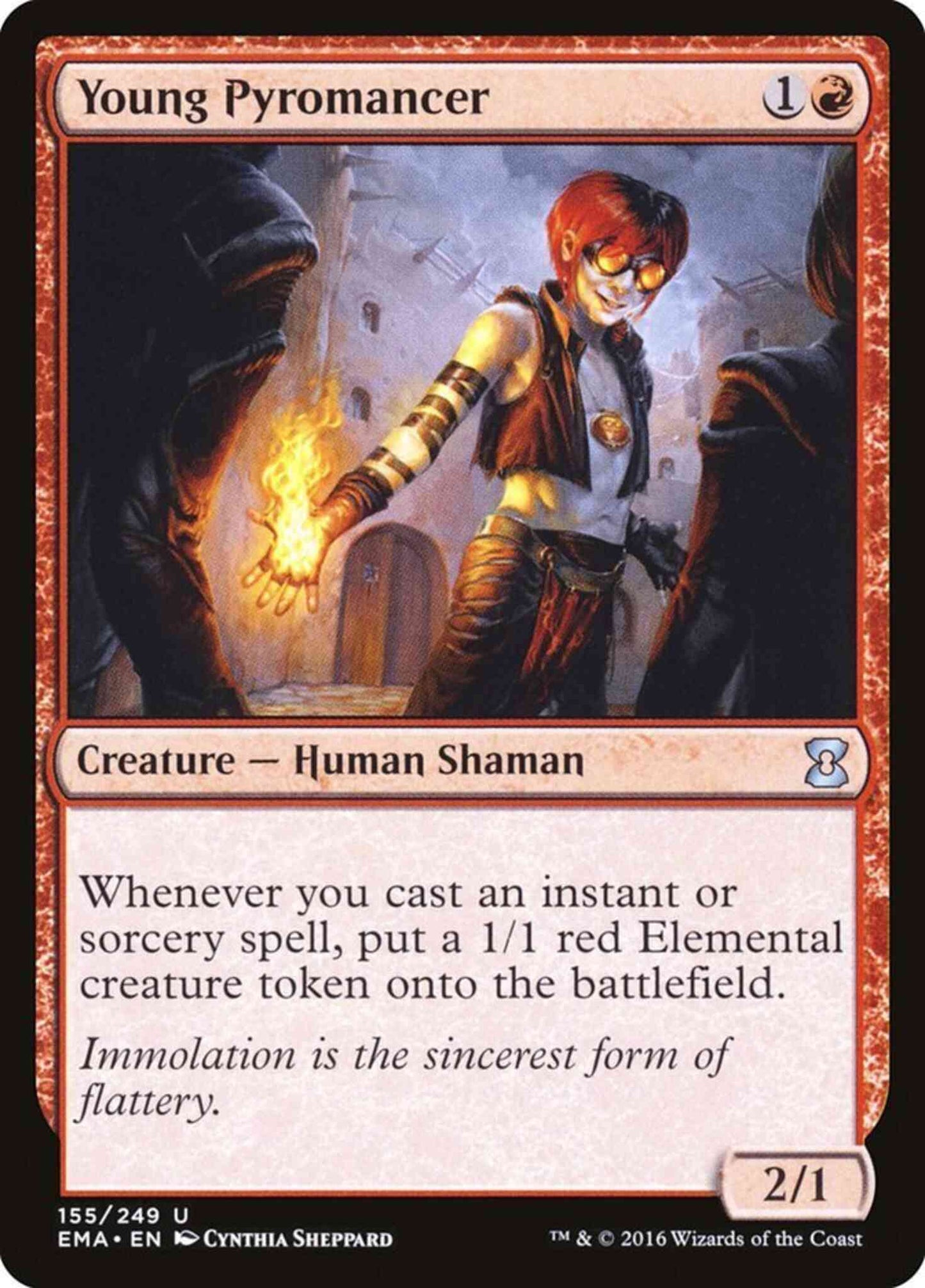 Young Pyromancer [155] [Eternal Masters] [Non-Foil]