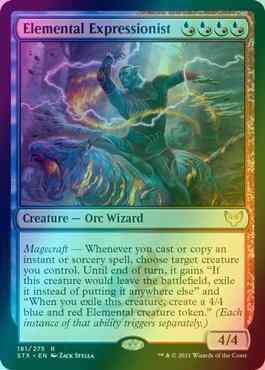 Elemental Expressionist [181] [Strixhaven: School of Mages] [Foil]
