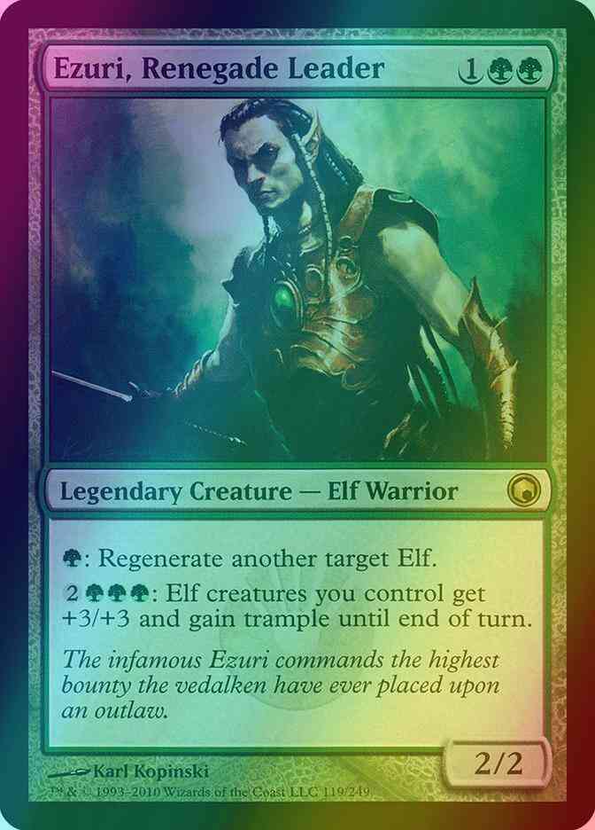 Ezuri, Renegade Leader [119] [Scars Of Mirrodin] [Foil]