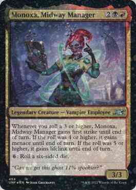 Monoxa, Midway Manager [459] [Unfinity] [Galaxy Foil]
