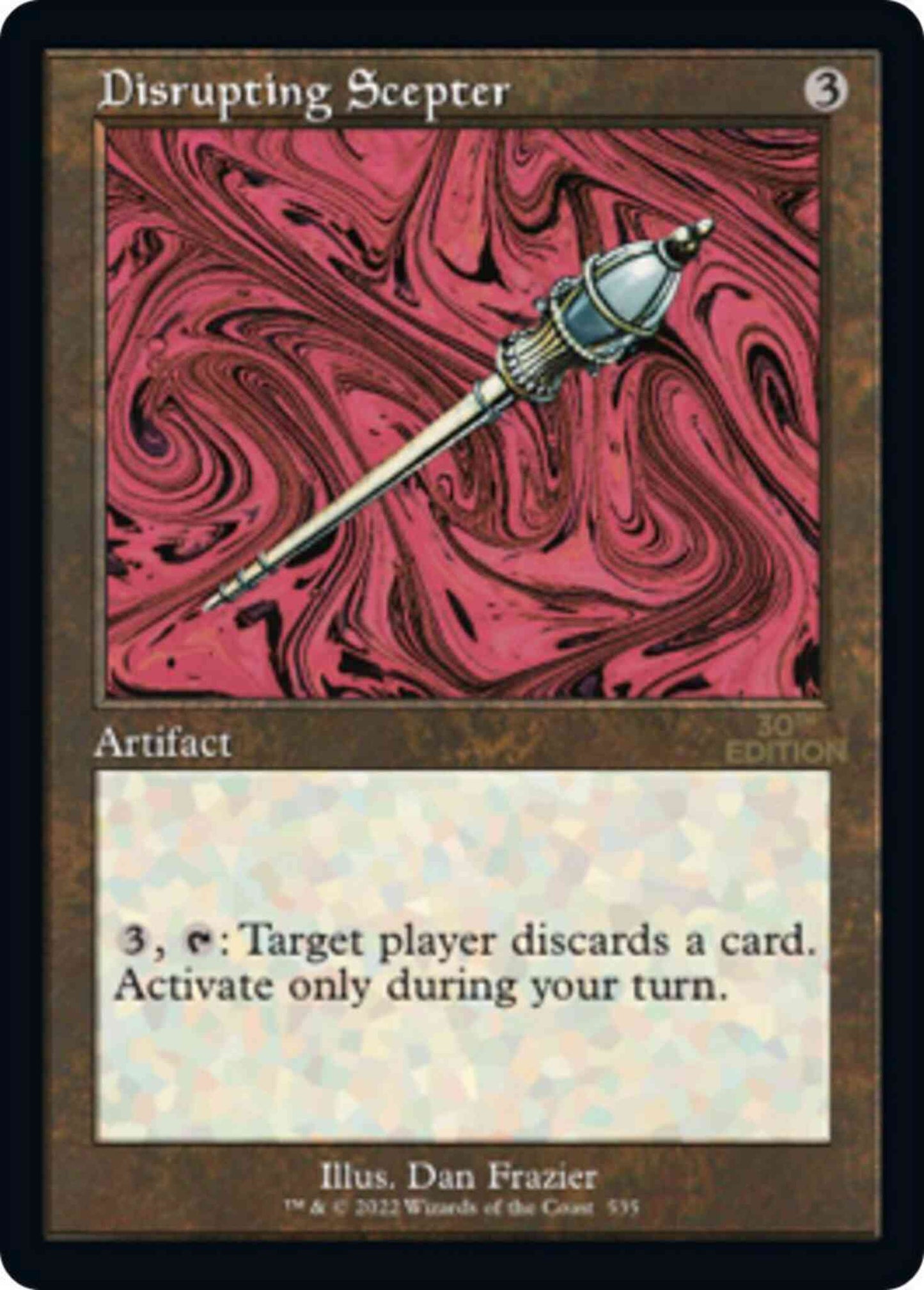 Disrupting Scepter [535] [Retro Frame] [30th Anniversary Edition] [Non-Foil]