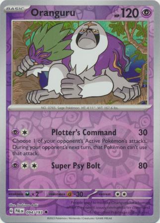 Oranguru - 094/193 - Uncommon [sv02-094] [Reverse Holo]