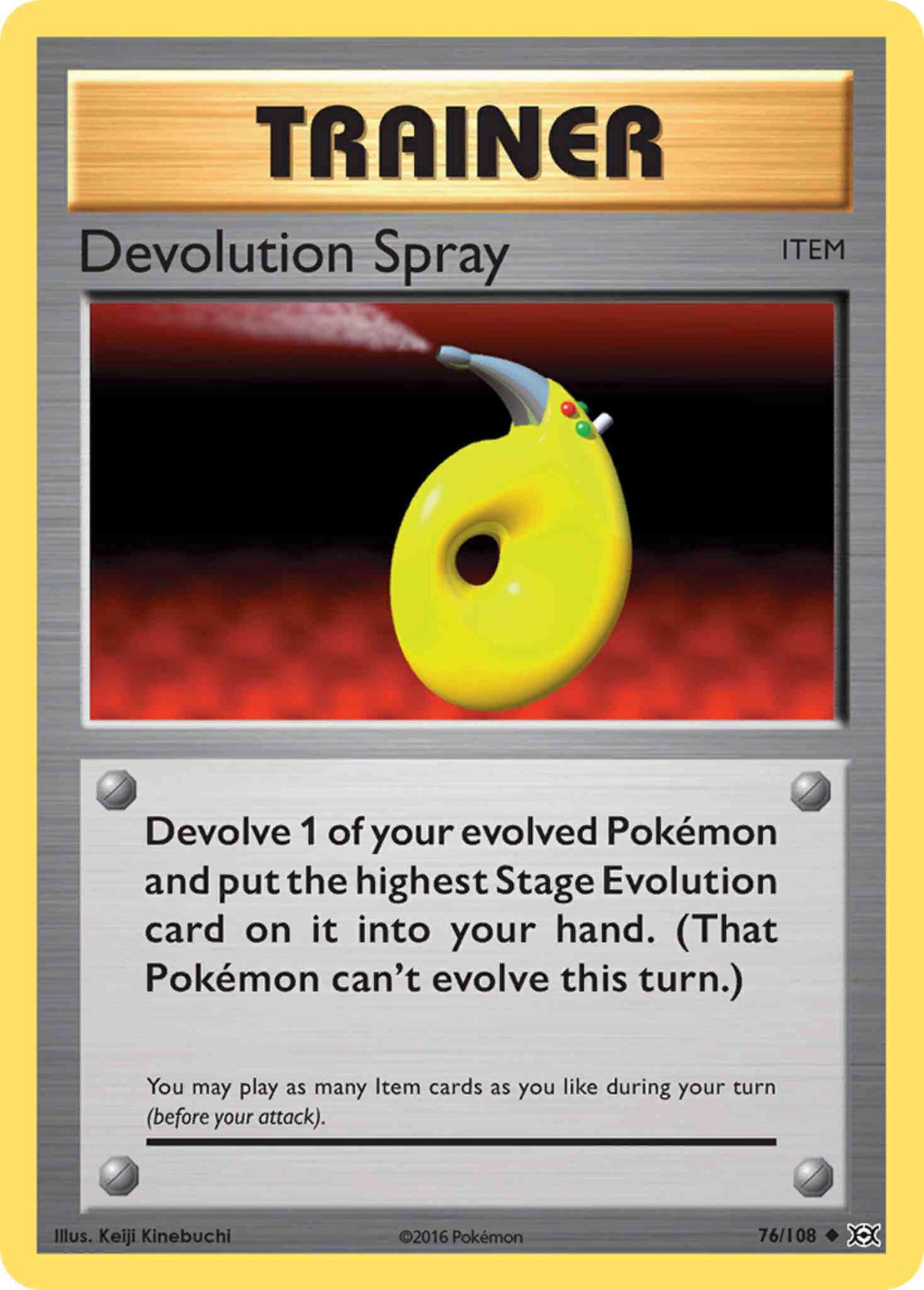 Devolution Spray - 76/108 - Uncommon [xy12-76] [Non-Holo]