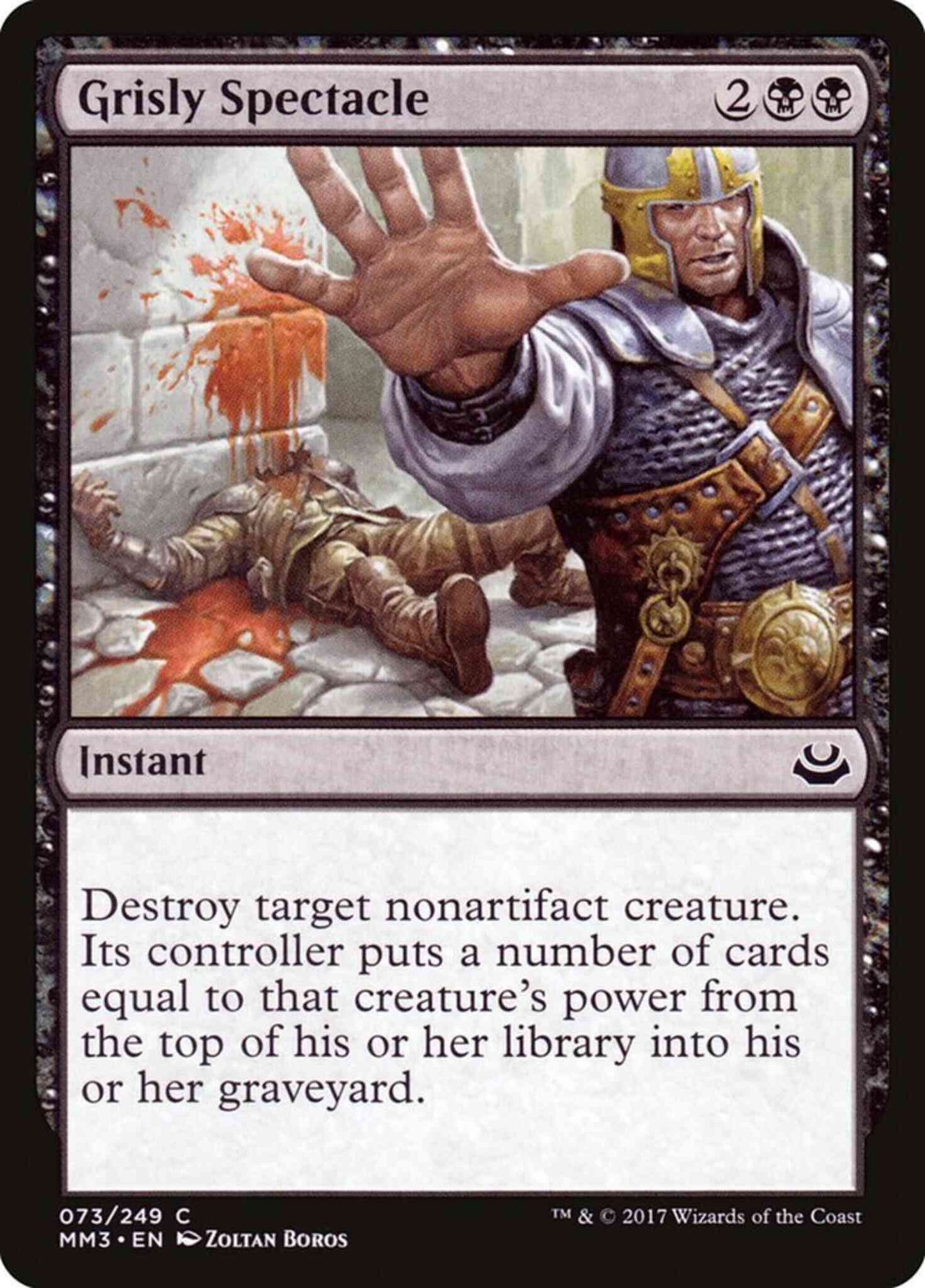 Grisly Spectacle [73] [Modern Masters 2017] [Non-Foil] – Face to Face Games