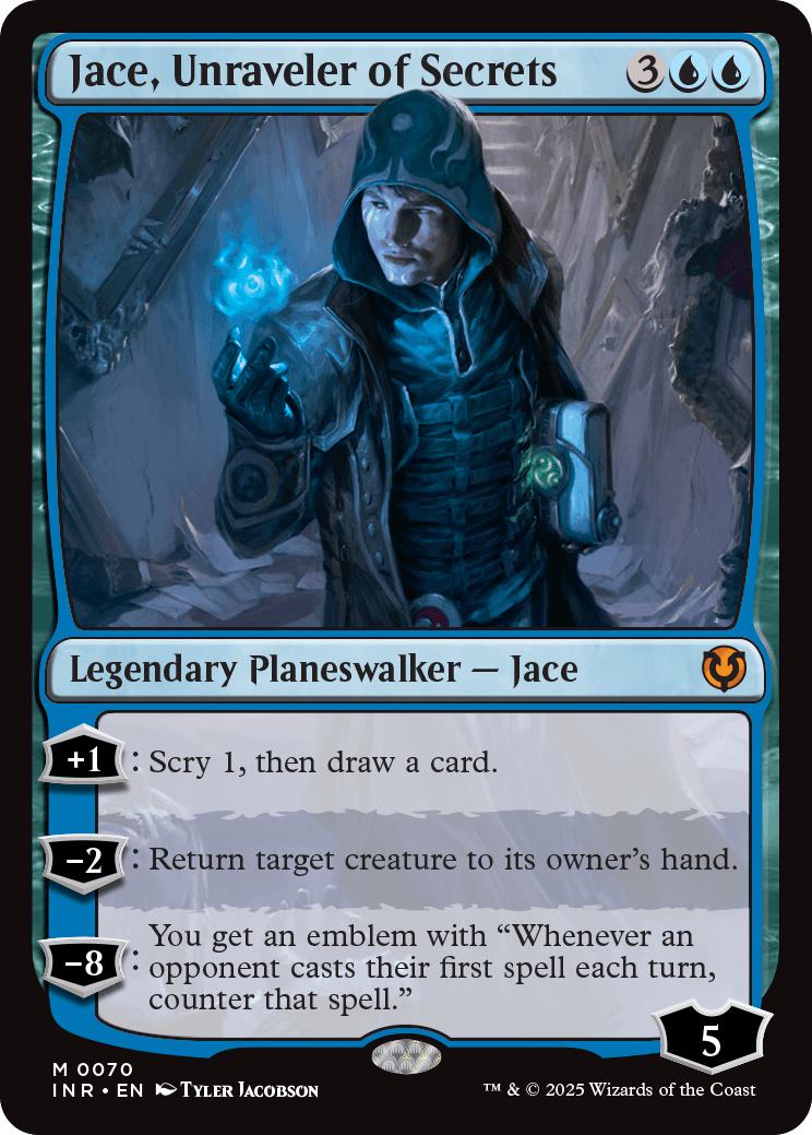 Jace, Unraveler of Secrets [70] [Innistrad Remastered] [Foil]