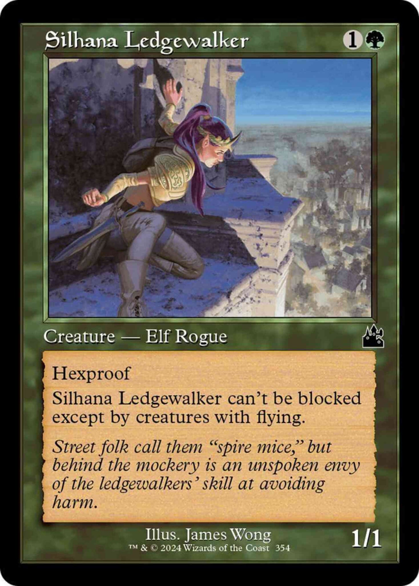 Silhana Ledgewalker [354] [Retro Frame] [Ravnica Remastered] [Non-Foil]