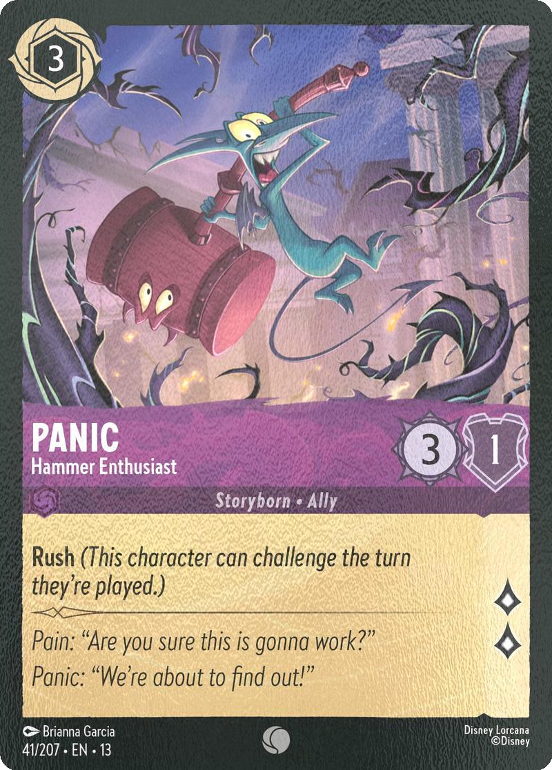 Panic - Hammer Enthusiast - 41/204 [Attack of the Vine!] [Cold Foil]