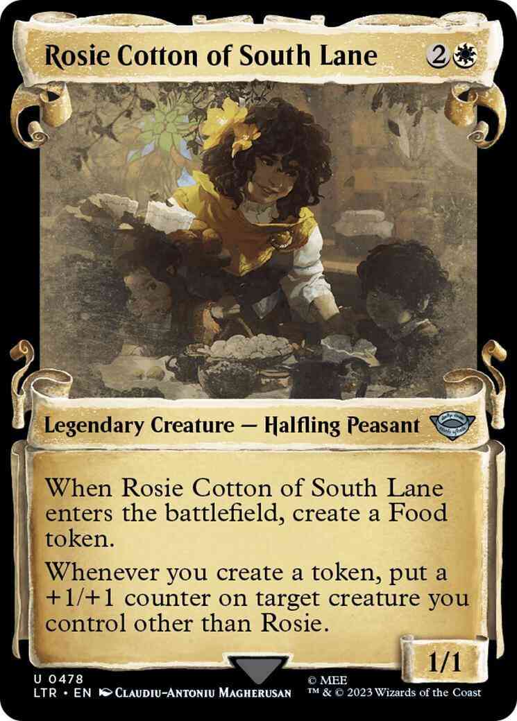 Rosie Cotton of South Lane [478] [Scrolls Showcase] [The Lord of the Rings: Tales of Middle-earth] [Non-Foil]