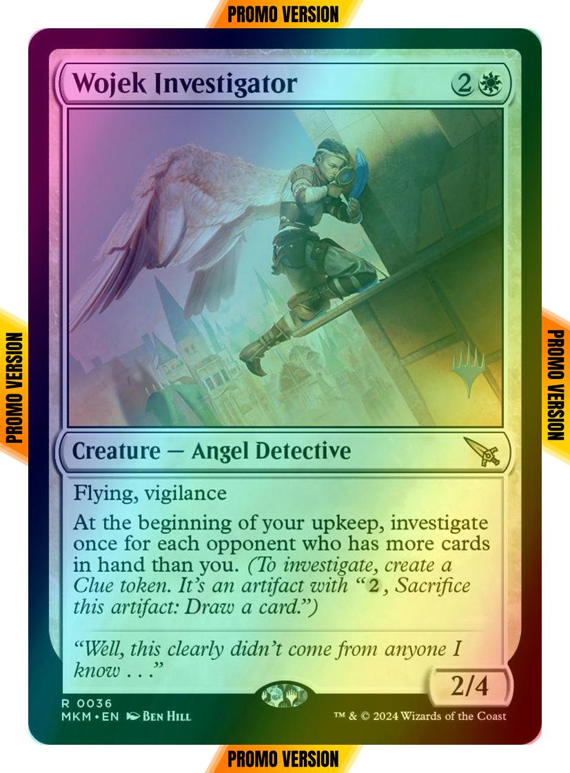 Wojek Investigator [36p] [Promo Pack] [Murders at Karlov Manor: Promos] [Foil]