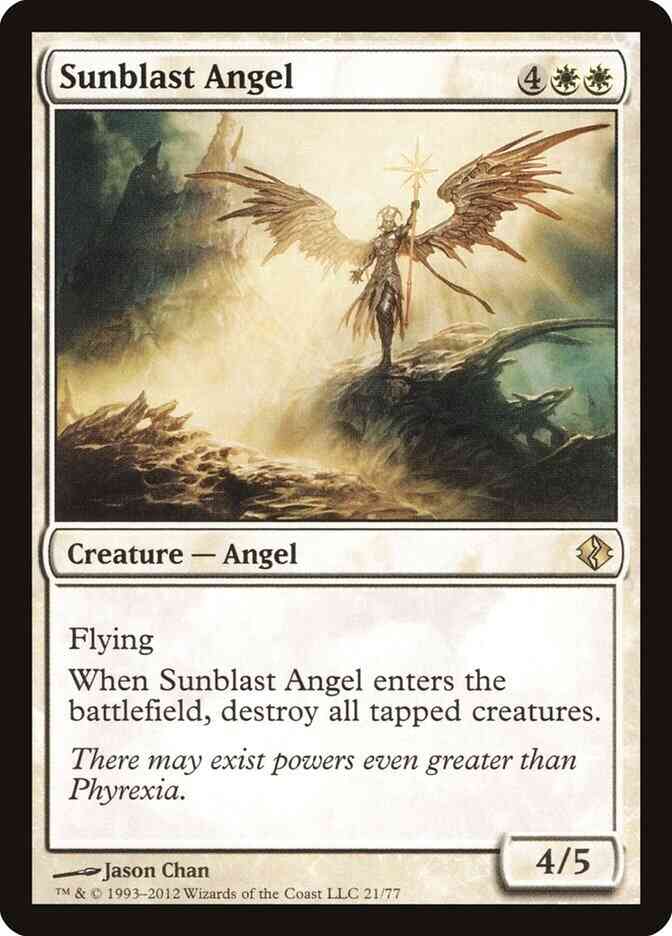 Sunblast Angel [21] [Duel Decks Venser vs Koth] [Non-Foil]