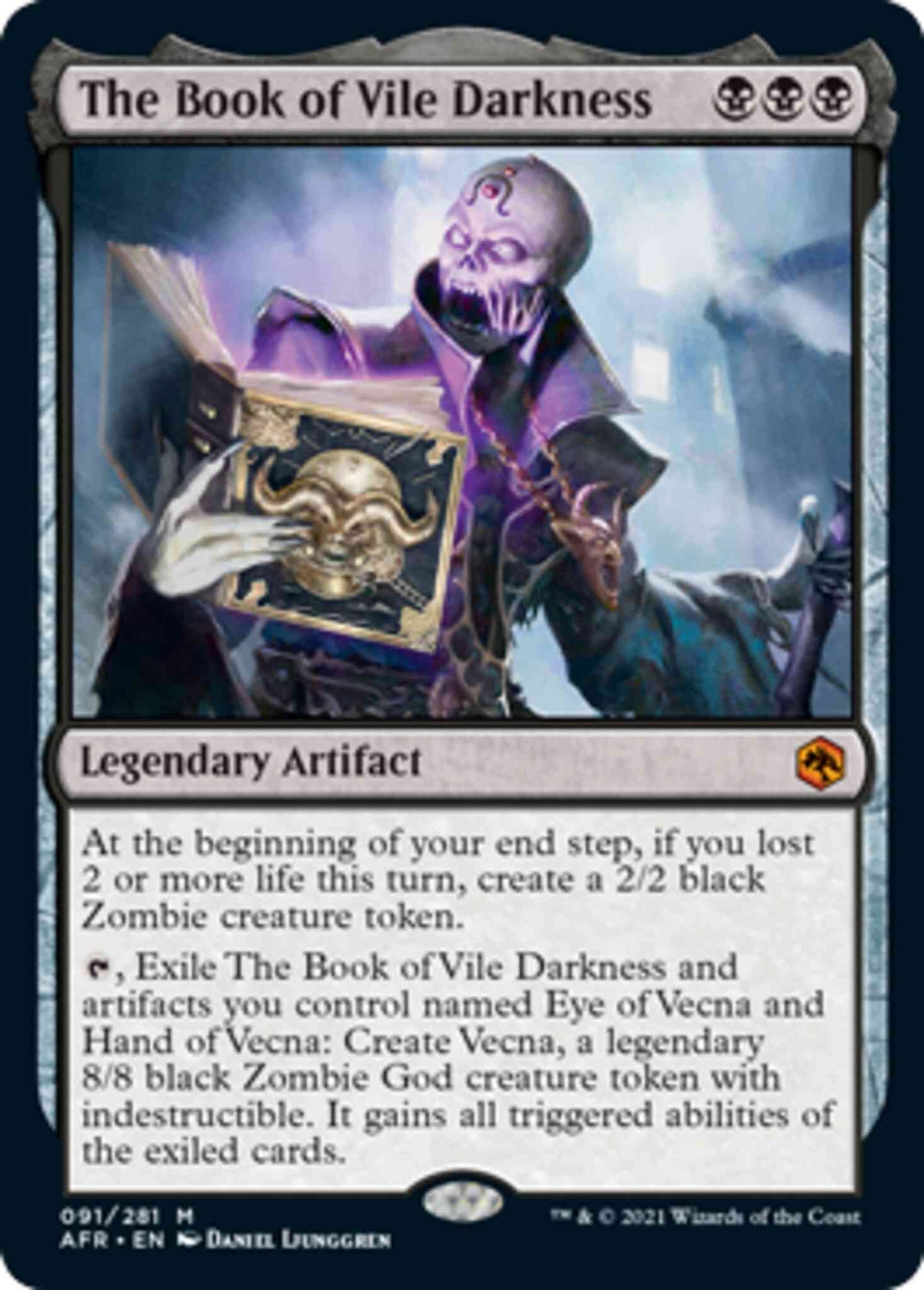 The Book of Vile Darkness [91] [Adventures in the Forgotten Realms] [Non-Foil]