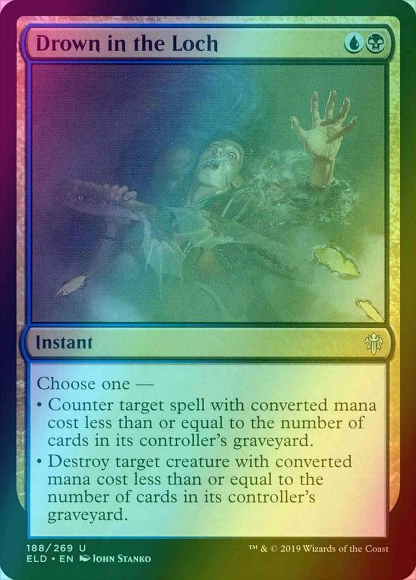 Drown in the Loch [188] [Throne of Eldraine] [Foil]