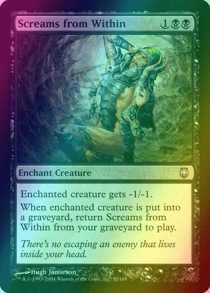 Screams from Within [52] [Darksteel] [Foil]