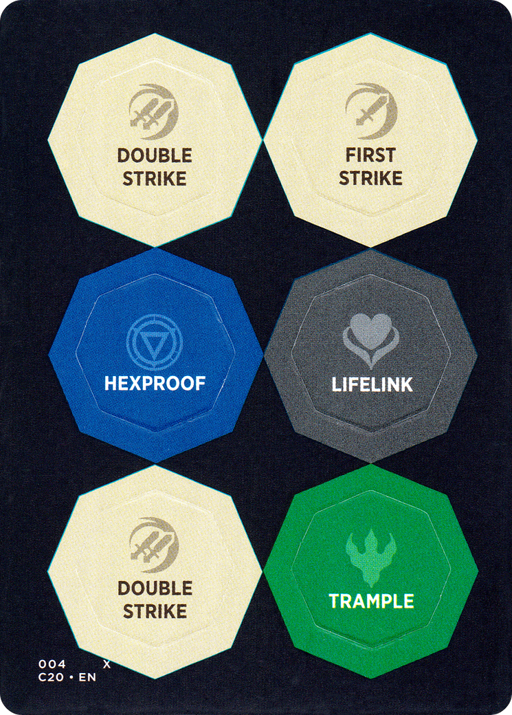 Ability Punchcard [03/04] [20] [Commander 2020 Tokens] [Non-Foil]