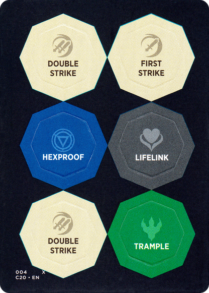 Ability Punchcard [03/04] [20] [Commander 2020 Tokens] [Non-Foil]