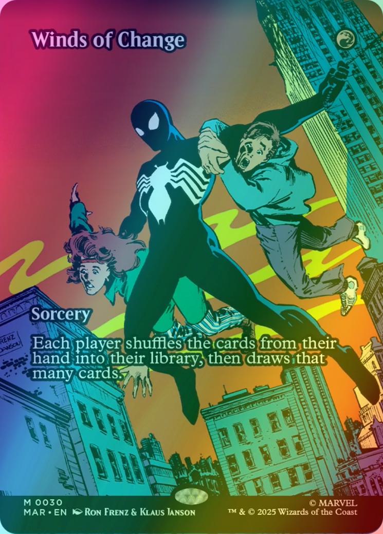Winds of Change [30] [Borderless] [Source Material] [Marvel Universe] [Foil]