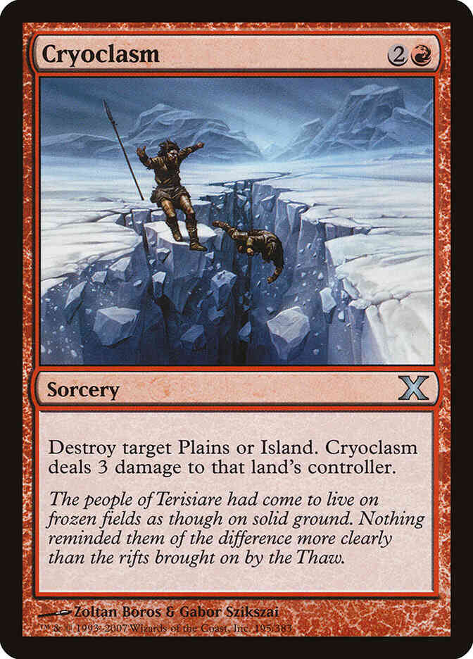 Cryoclasm [195] [Tenth Edition] [Non-Foil]