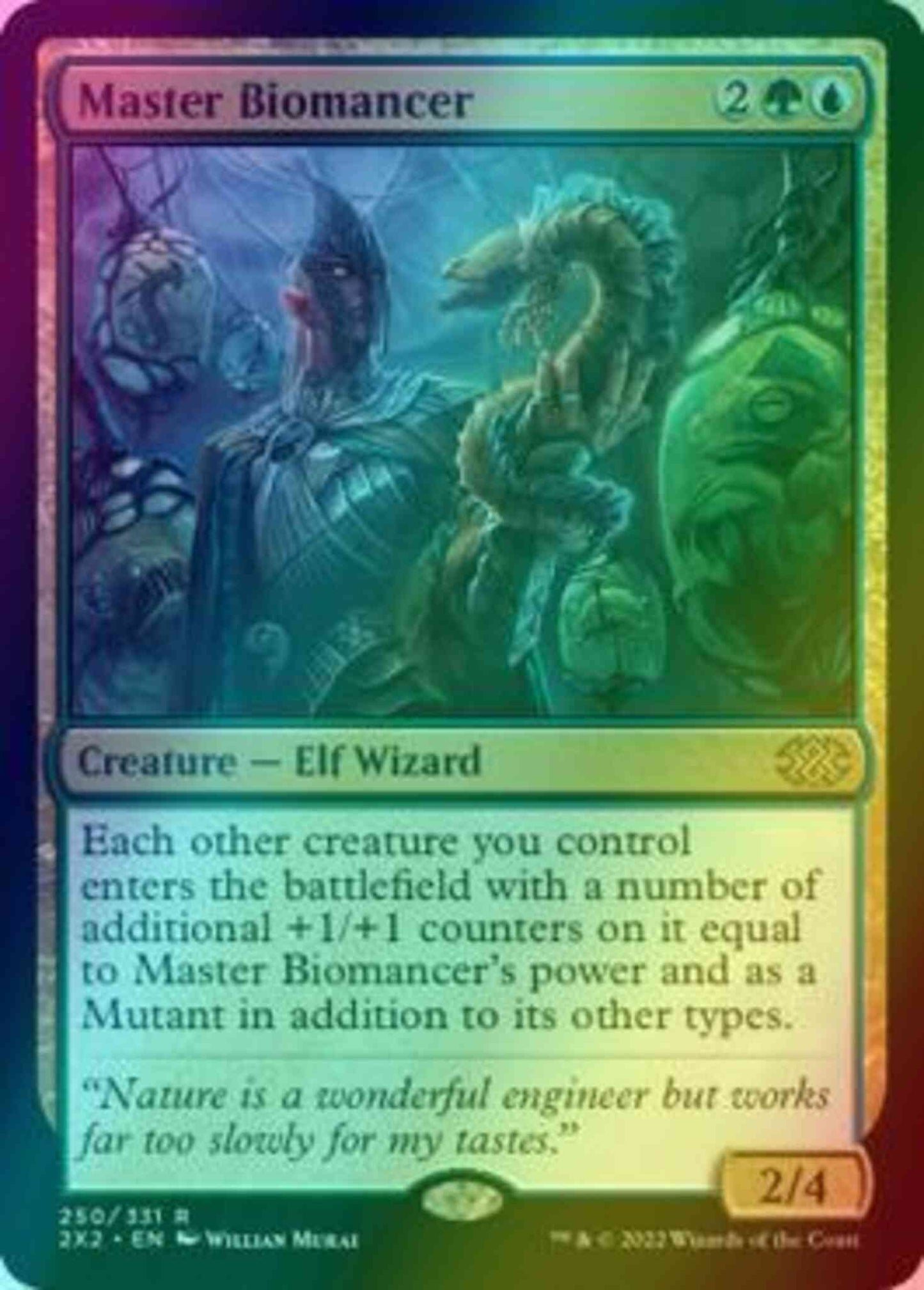 Master Biomancer [250] [Double Masters 2022] [Foil]