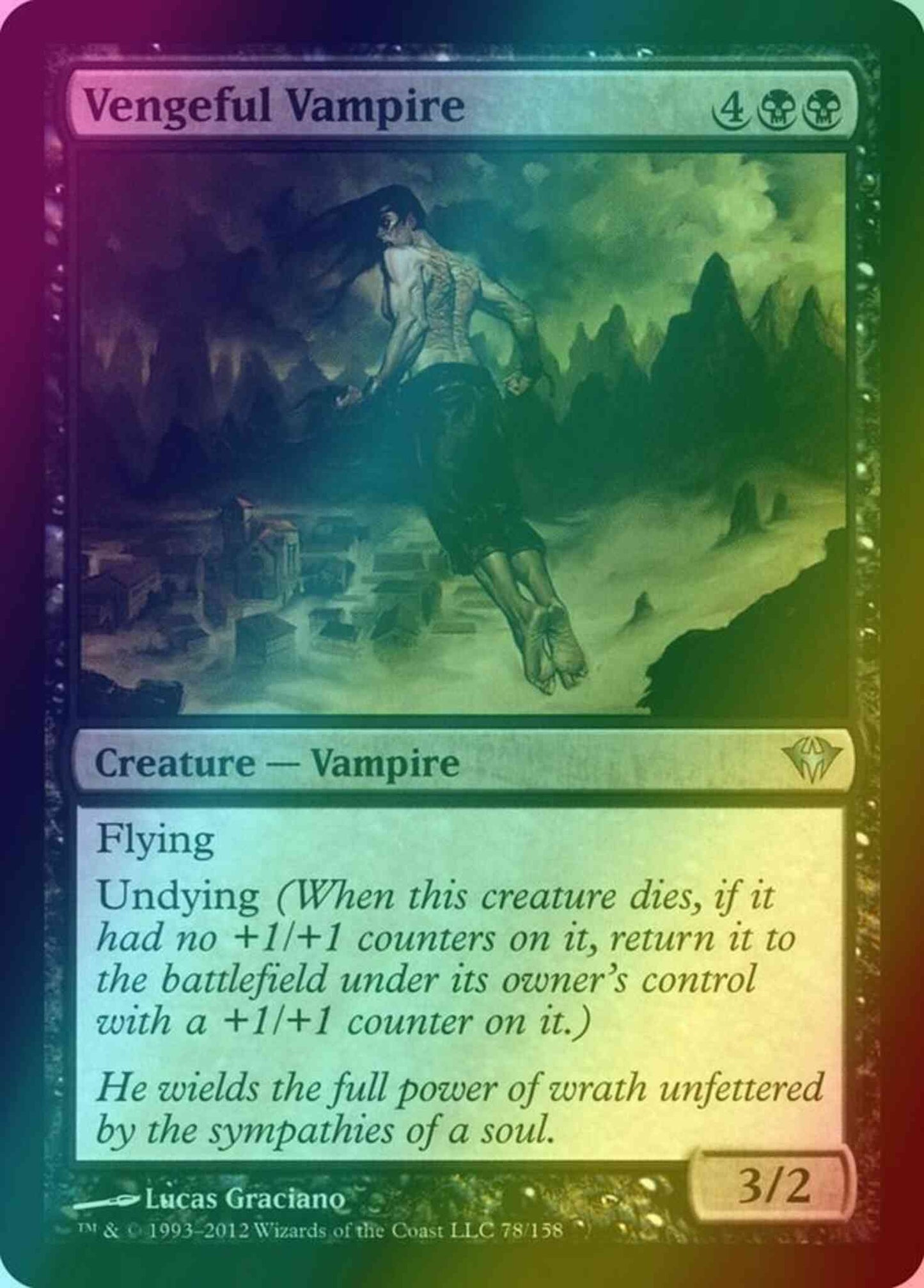 Vengeful Vampire [78] [Dark Ascension] [Foil]