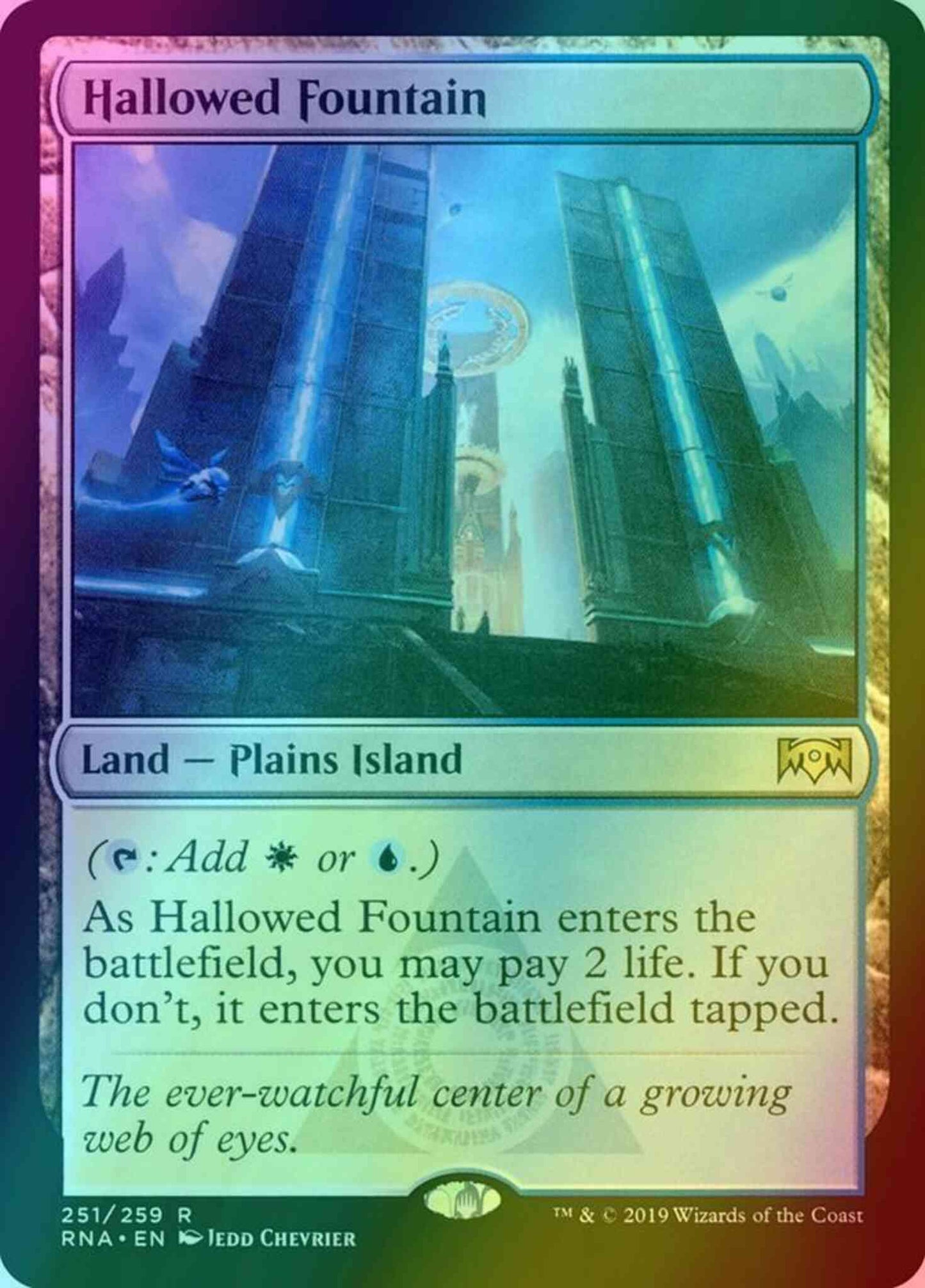 Hallowed Fountain [251] [Ravnica Allegiance] [Foil]